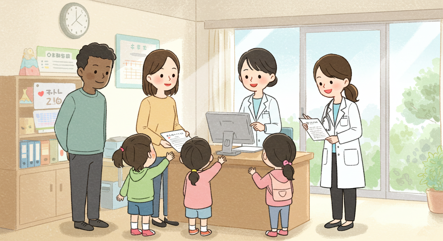 大阪市の子ども医療証のもらい方と使い方