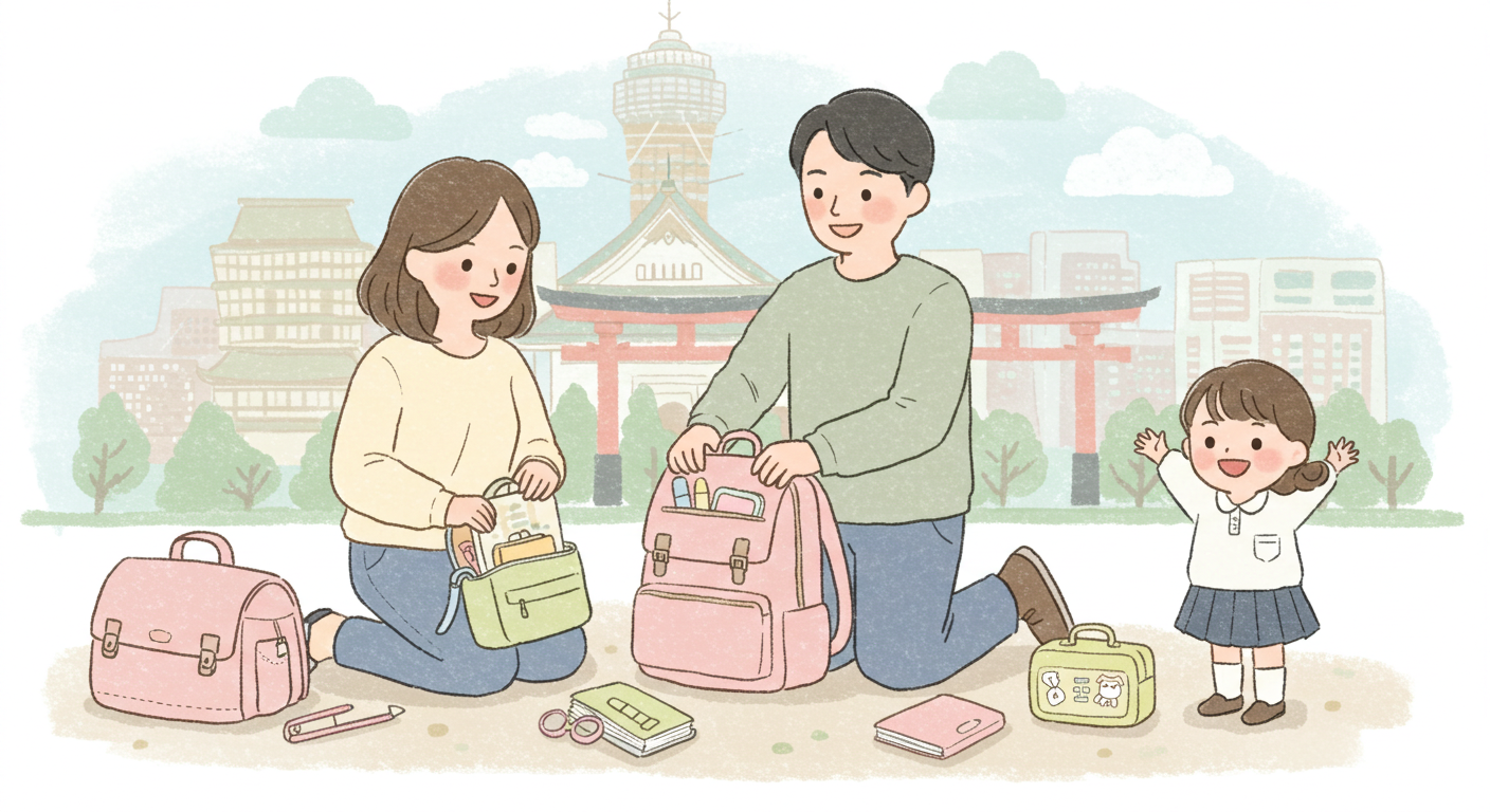 入園・入学準備で必要なものリスト(大阪市のケースを例に)