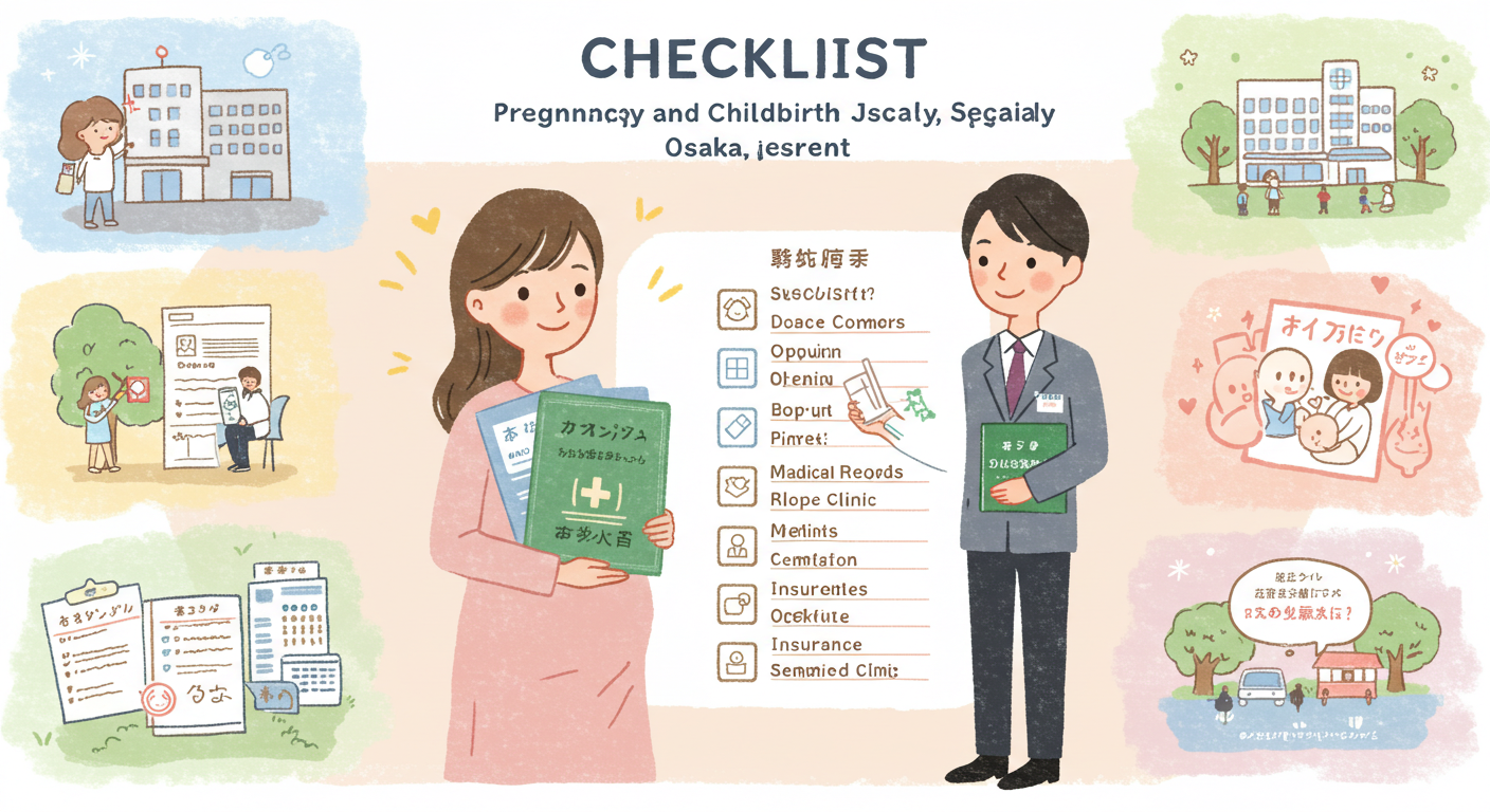 妊娠〜出産で必要な書類・申請チェックリスト(大阪市版)